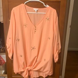 Coral Bay Coral shirt 1X